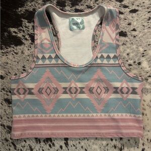 Rock & Roll crop tank